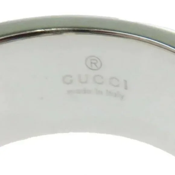 Gucci US Size 4 Silver 925 Ring Silver